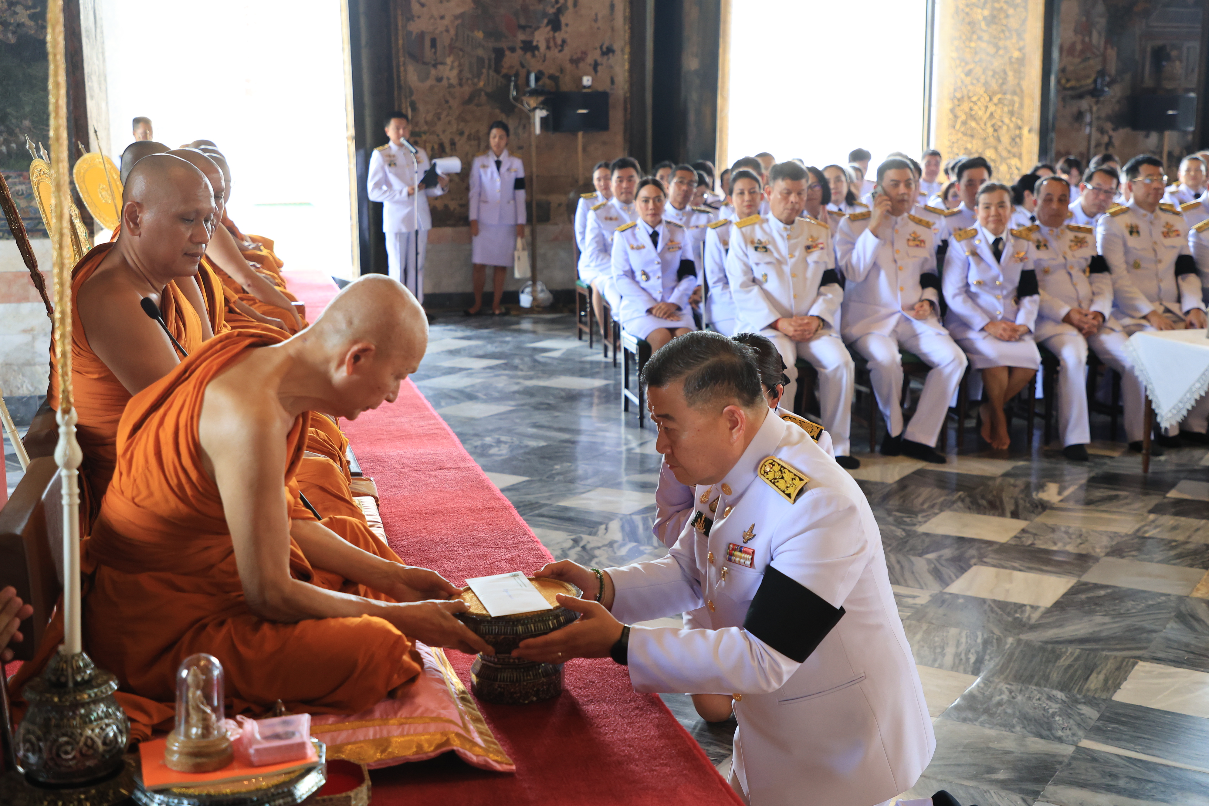 title - ส.ป.ก. ร่วมพิธีบำเพ็ญกุศลปัญญาสมวาร (50 วัน) เพื่ออุทิศถวายเป็นพระกุศลแด่ สมเด็จพระเจ้าลูกเธอ เจ้าฟ้าพัชรกิติยาภา นเรนทิราเทพยวดี กรมหลวงราชสาริณีสิริพัชร มหาวัชรราชธิดา